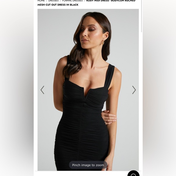 Showpo black bodycon mermaid dress - 6 - - Picture 4 of 6